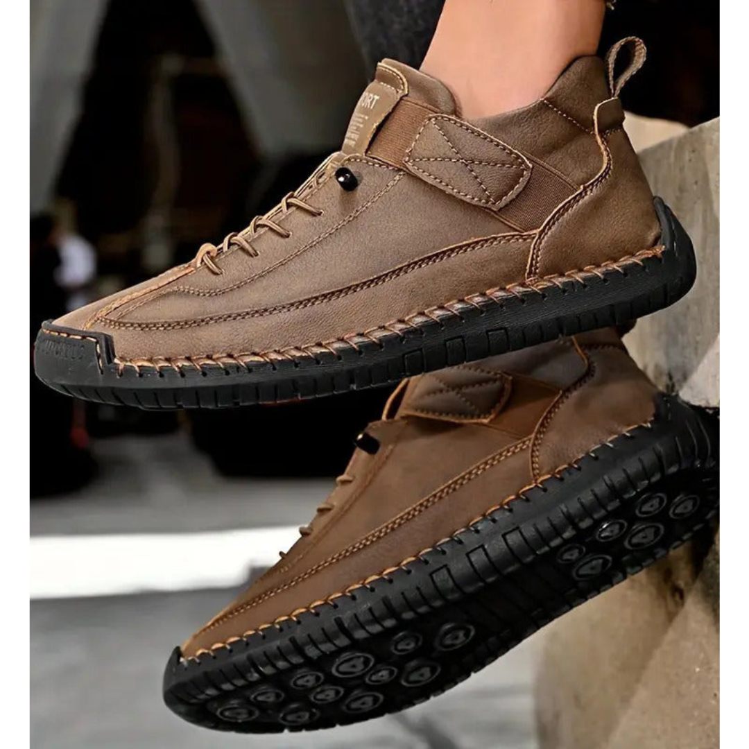 Damskie sneakersy sznurowane z teksturowanym wykończeniem