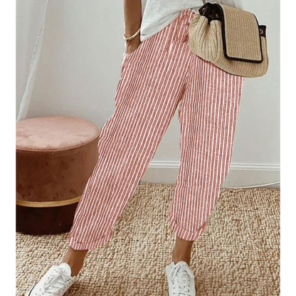 Damskie spodnie cargo casual