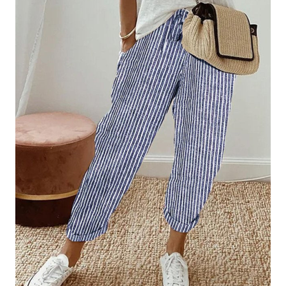 Damskie spodnie cargo casual