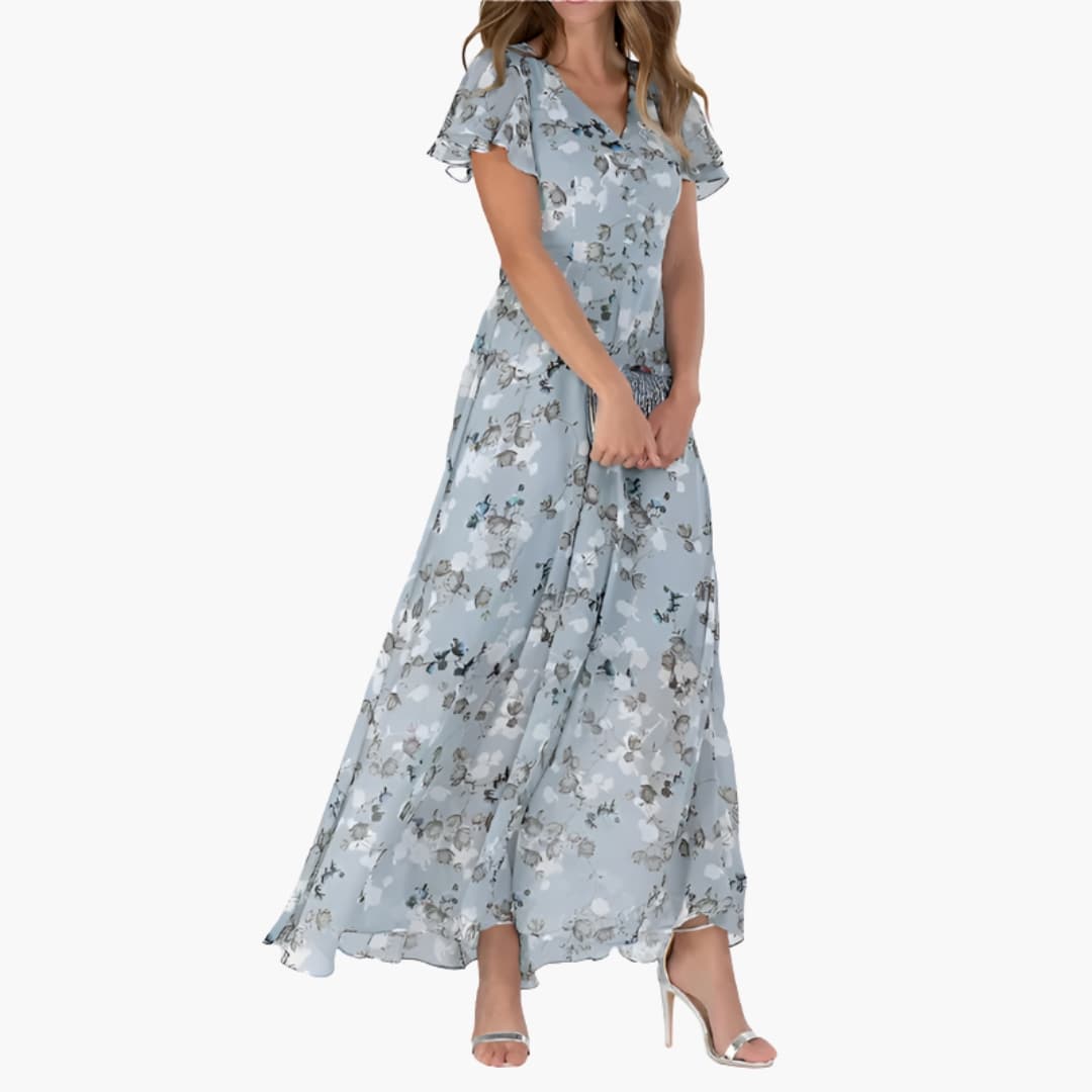 Diva Women's Midi Dress featuring a stylish round neck and elegant sleeveless design, perfect for casual outings and special occasions. 0
