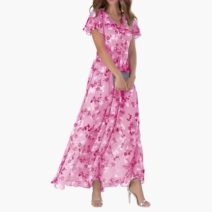 Diva Women's Midi Dress featuring a stylish round neck and elegant sleeveless design, perfect for casual outings and special occasions. 3