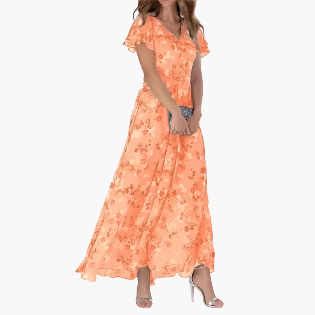 Diva Women's Midi Dress featuring a stylish round neck and elegant sleeveless design, perfect for casual outings and special occasions. 4