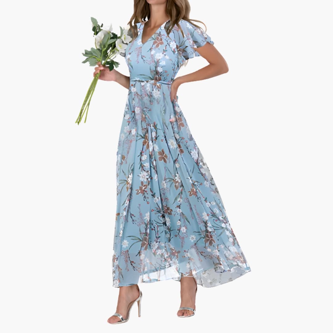 Diva Women's Midi Dress featuring a stylish round neck and elegant sleeveless design, perfect for casual outings and special occasions. 5