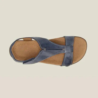 Dora women's sandals with adjustable buckle and orthopedic insole for comfort and support. 6