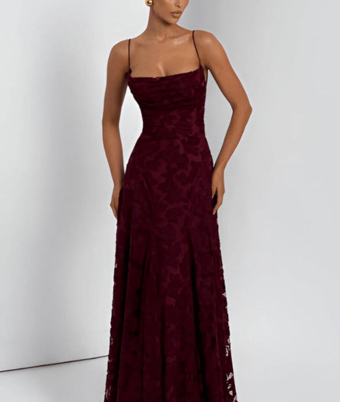 Helia Women’s Maxi Dress featuring a vibrant floral pattern and elegant sleeveless design, perfect for summer outings and special occasions. 0