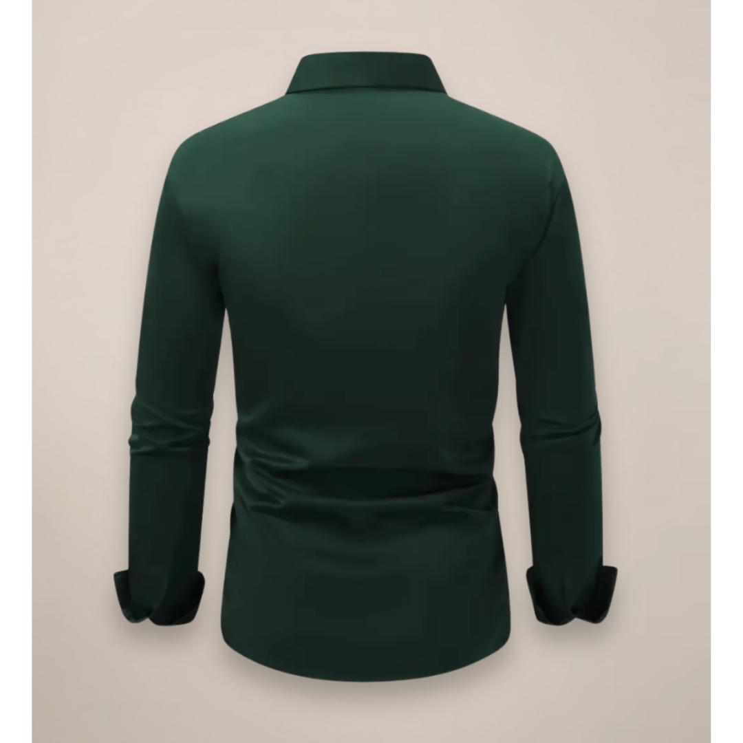 Męska koszula slim fit z długim rękawem
