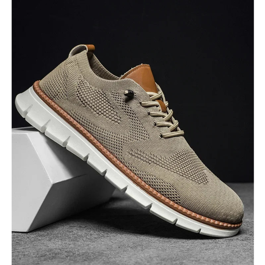 Męskie lekkie sneakersy sznurowane