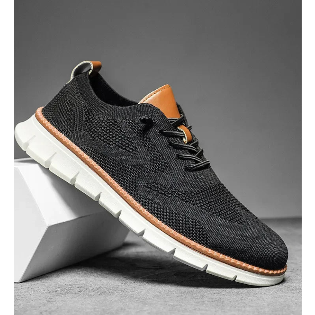 Męskie lekkie sneakersy sznurowane
