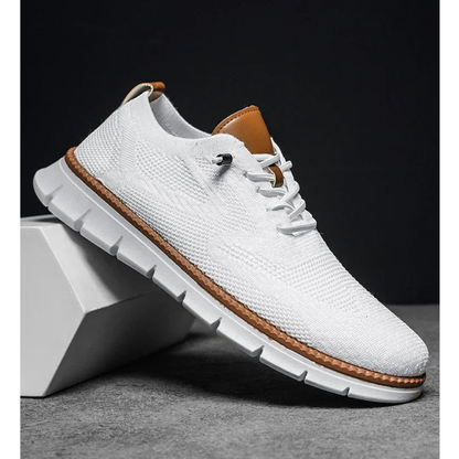 Męskie lekkie sneakersy sznurowane