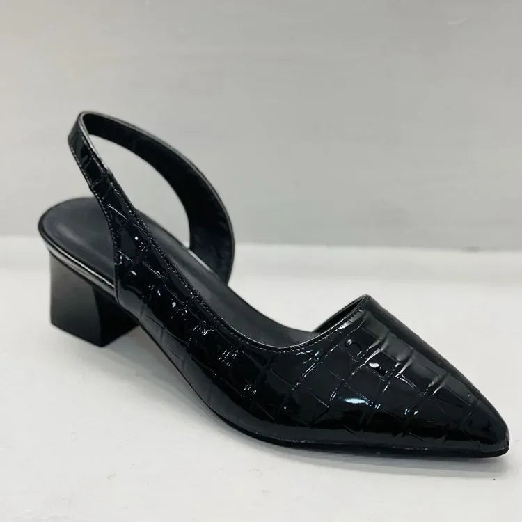 Pernille women's stiletto heels with adjustable strap and pointed toe, perfect for stylish and comfortable footwear. 4