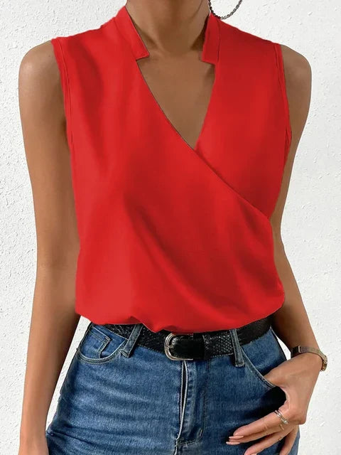 Tessa women's long-sleeve blouse featuring an elegant design in spring colors, perfect for fashionable outfits. 10